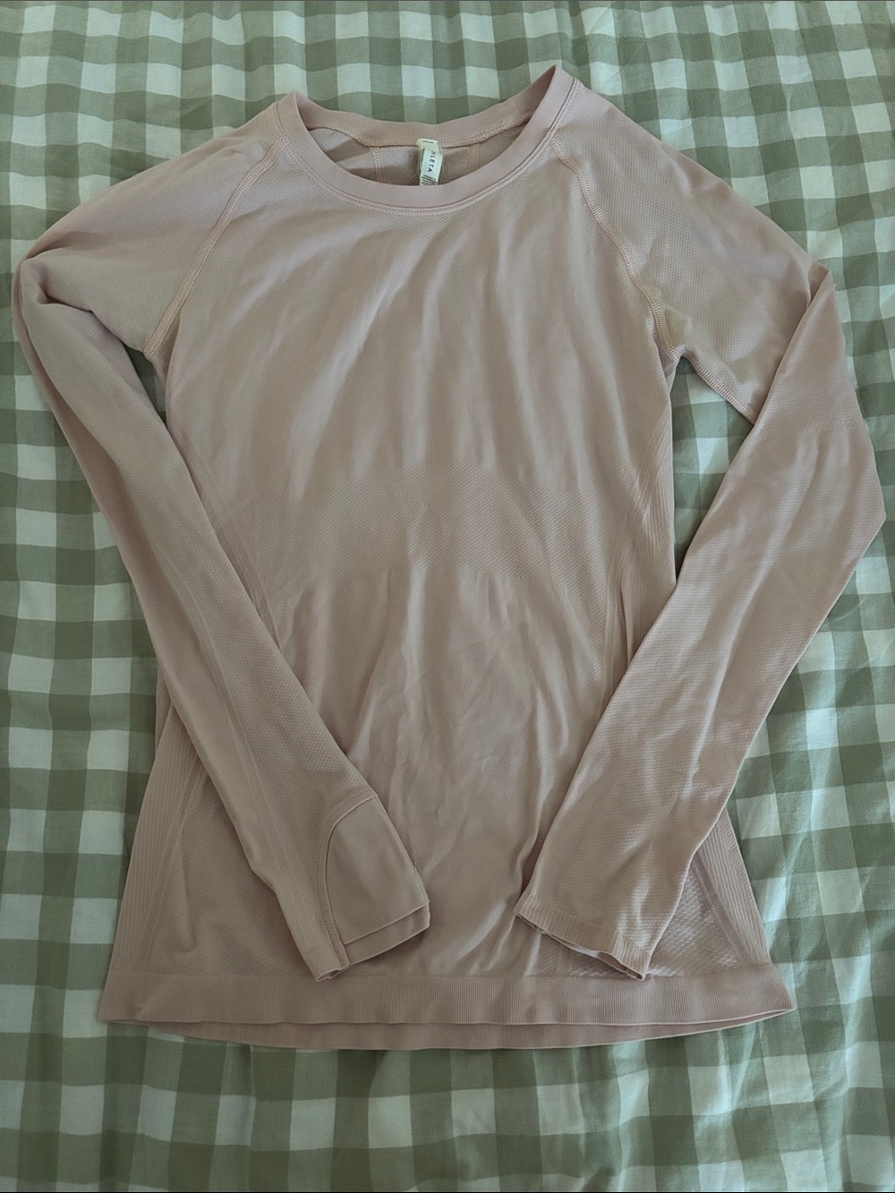 Athleta Long Sleeve Women's Performance Top - Blush Pink